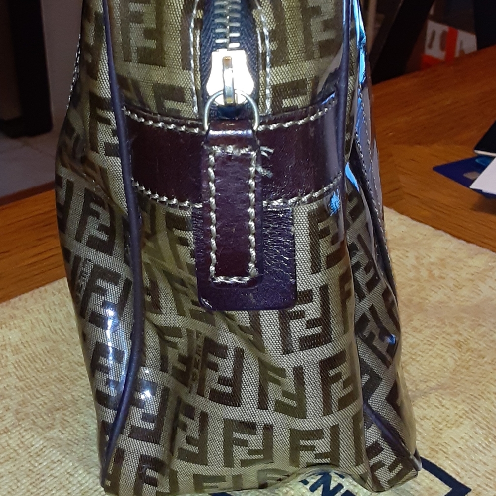 Authentic FENDI PVC Hand Bag - Picture 3 of 16
